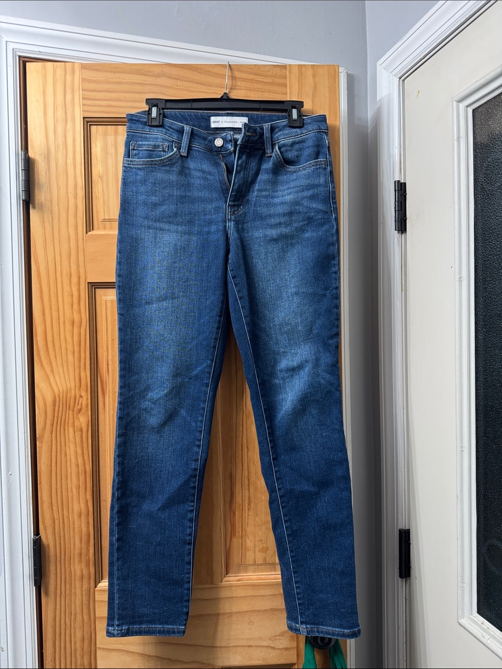VERVET Slim Fit Women's Skinny Jeans in Dark Blue